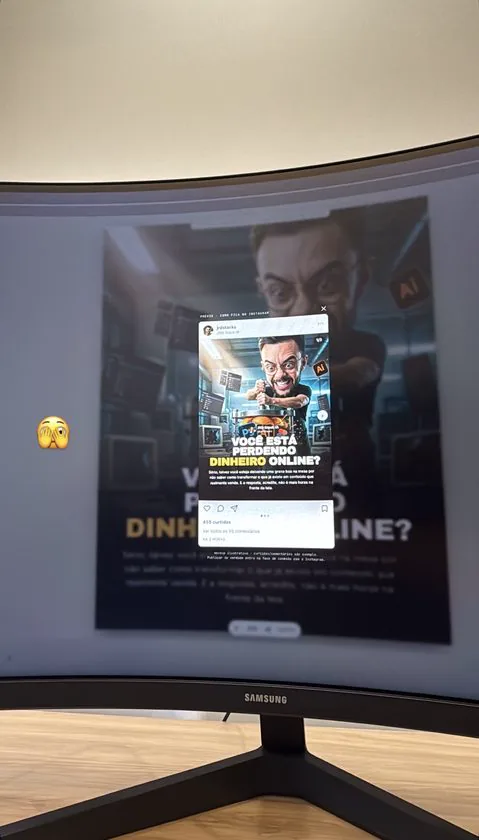 Print original do depoimento 19 de um assinante do Puro Suco da IA