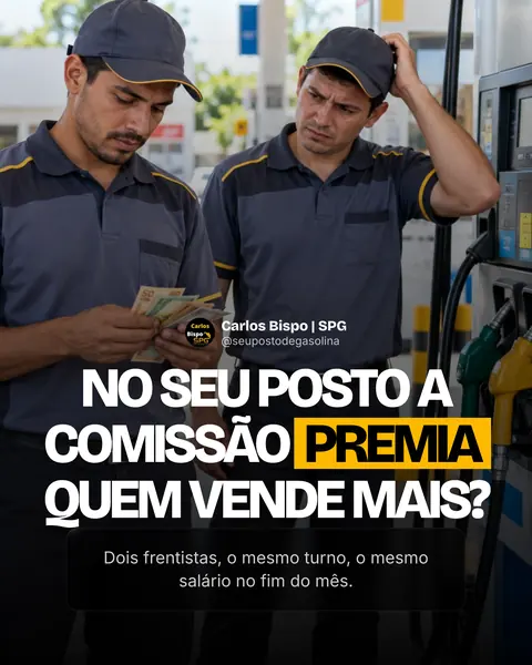 Capa (posto de combustível): No seu posto a comissão premia quem vende mais?
