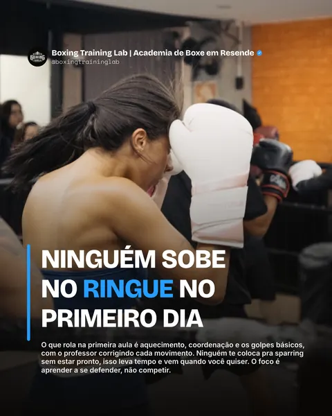 Academia de boxe, slide 3 de 6