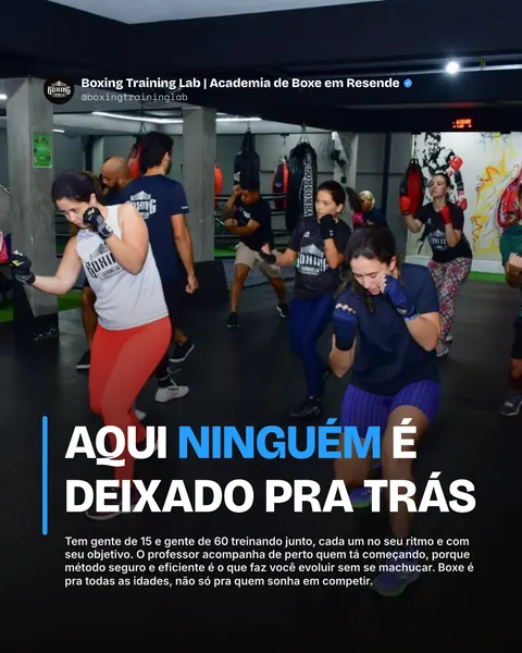 Academia de boxe, slide 5 de 6