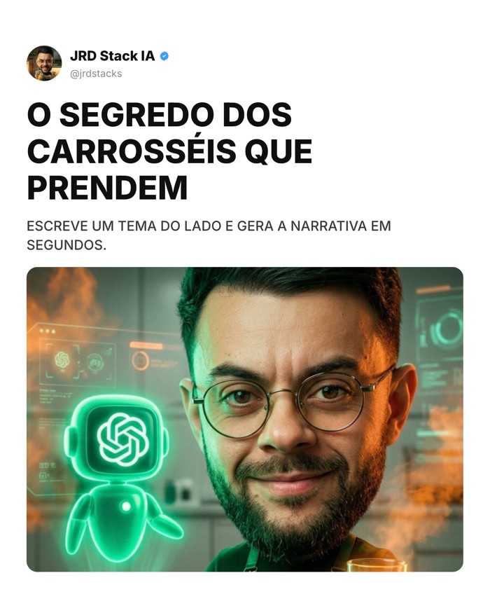 Criativo de anúncio Meta criado no Puro Suco da IA