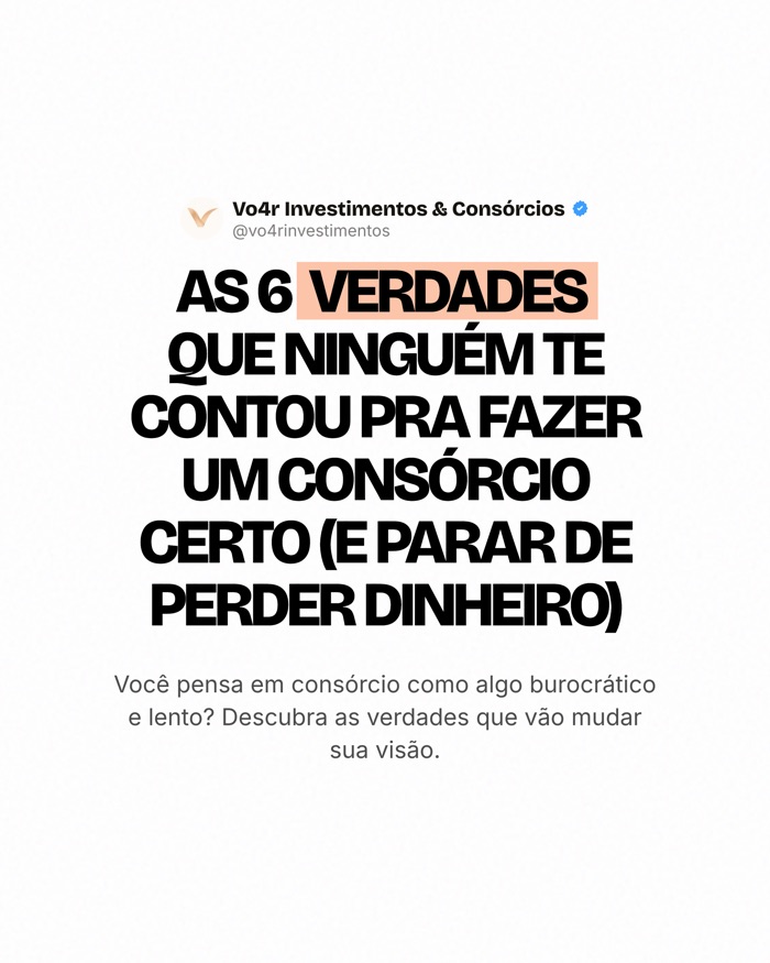 Capa de carrossel criada no Puro Suco da IA